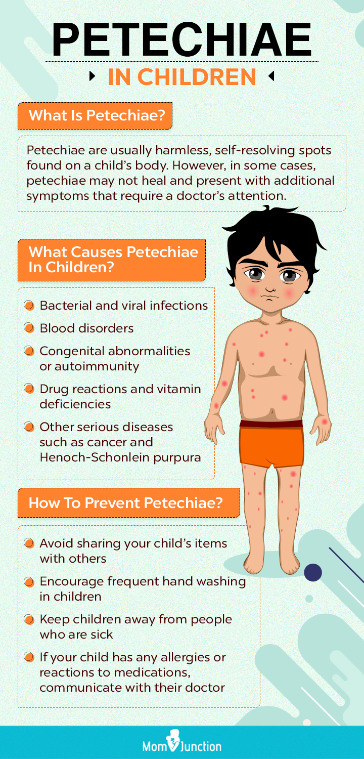 causes of petechiae in children (Infographic)