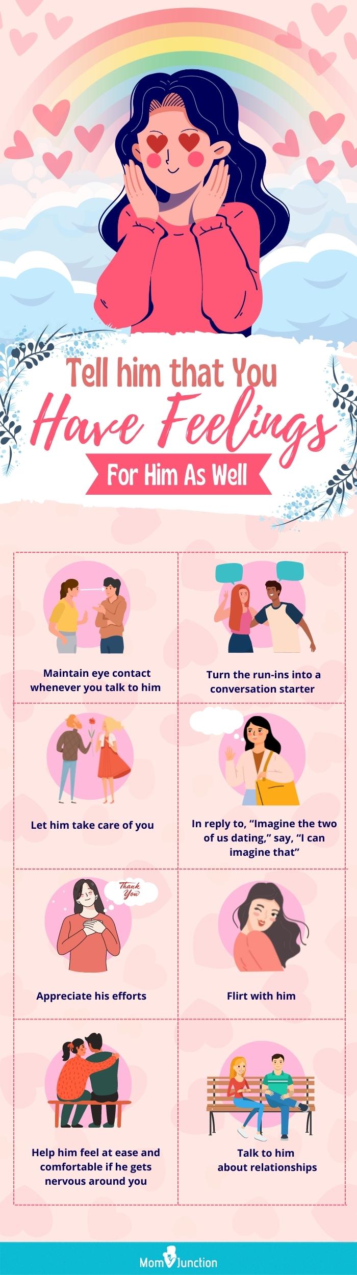 tell him that you have feelings for him as well (infographic)