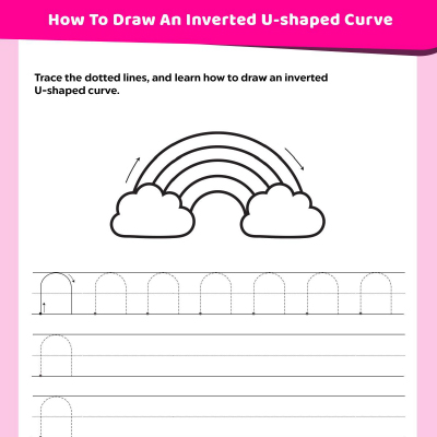 Tracing Worksheets: Trace The Inverted U Curve