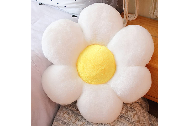Lannery Flower Plush Floor Pillow