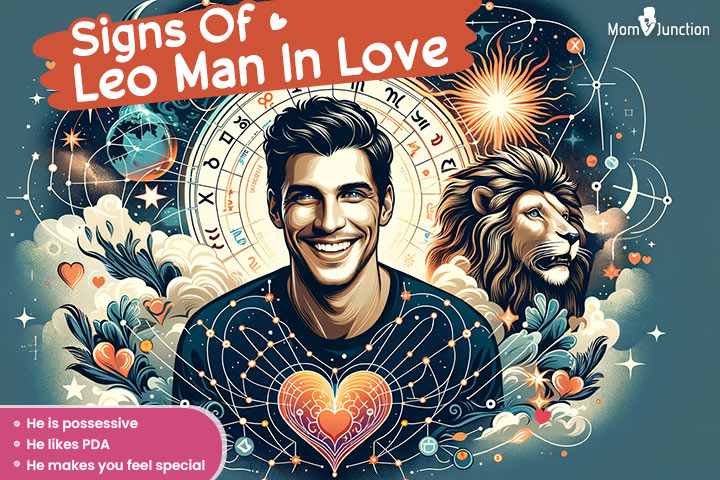 Leo man in love doesn’t shy away from PDA