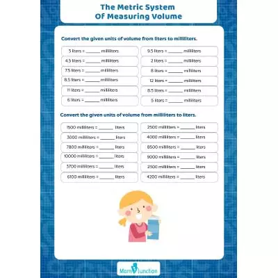 Measurement Worksheet Word Problem On Volume MomJunction