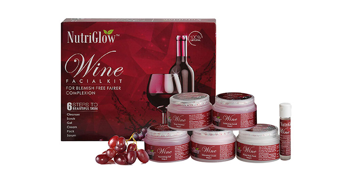 NutriGlow Wine Facial Kit
