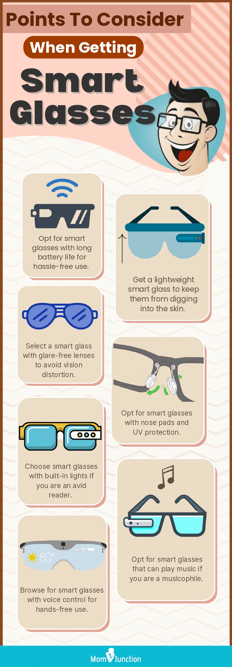 Points To Consider When Getting Smart Glasses (infographic)