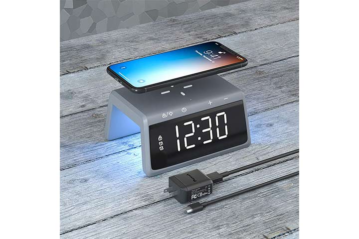 Pointuch Digital Alarm Clock