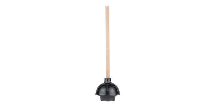 Stead Max Rubber Toilet Plunger