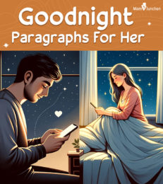 200+ Cute Long Goodnight Paragraphs For Her