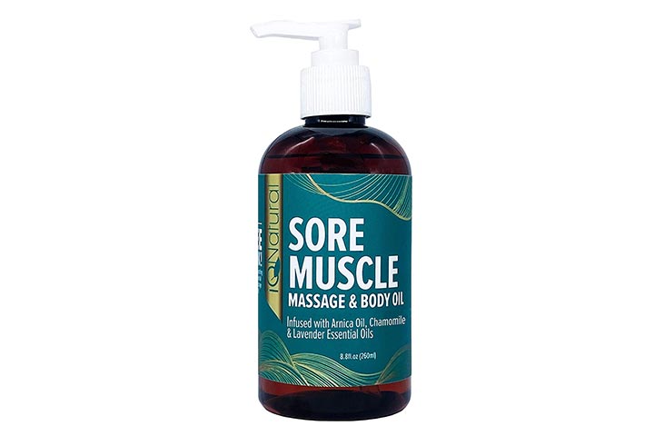 iQ Natural Sore Muscle Massage & Body Oil