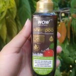 WOW Skin Science Apple Cider Vinegar Shampoo - No Parabens & Sulphate - 300 ml-Wow Shampoo Review-By joeann_john