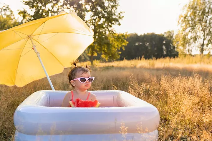 Let Them Enjoy Summer In An Inflatable Pool