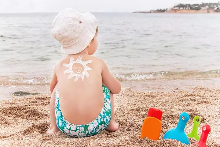 Use Baby-friendly Sunscreen Only 