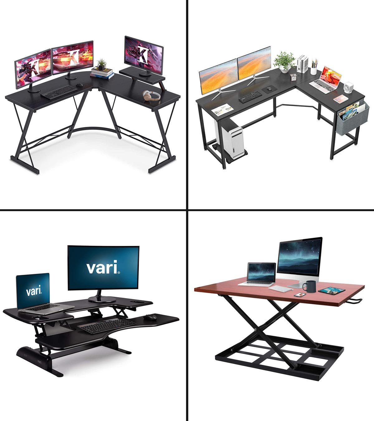 11Best Desks For Multiple Monitors in 2023