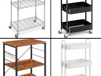 11 Best Kitchen Carts For Small And Flexible Spaces In 2022