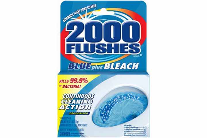 2000 Flushes Toilet Bowl Cleaner