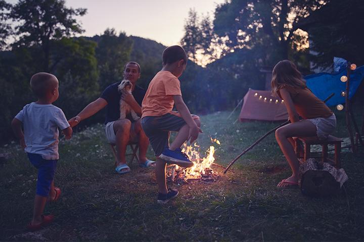 Enjoy slip and slide with your teen