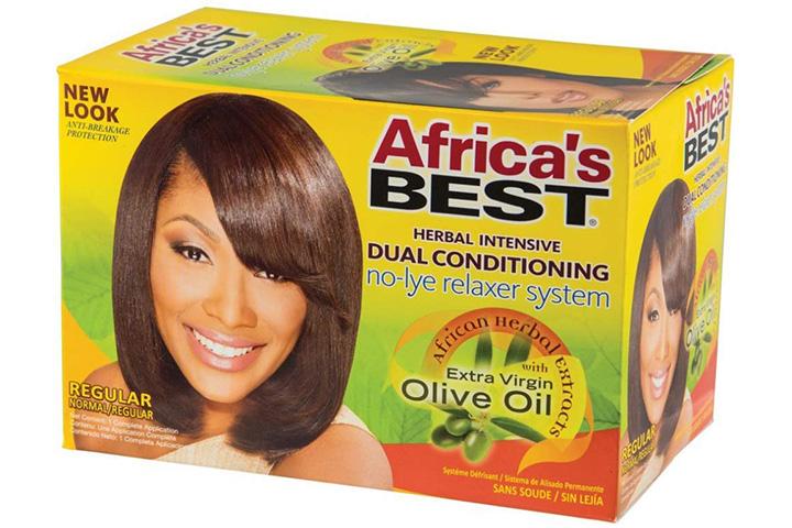 Africa' s Best no-Lye relaxer kit