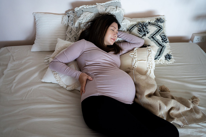 Backache may disturb sleep during pregnancy