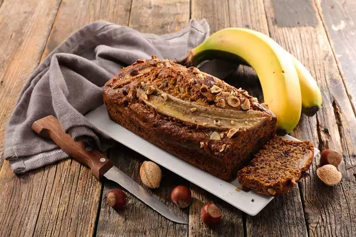 Banana bread for kids