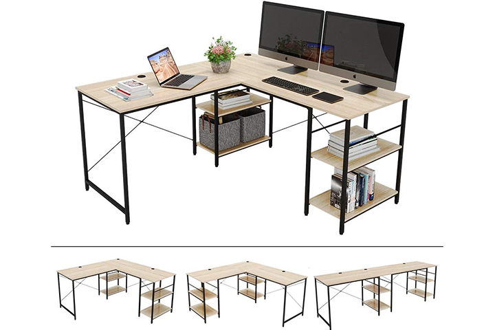 Bestier Modern Adjustable Corner Desk
