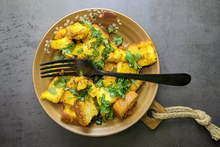 Bread upma, Indian breakfast recipes for kids