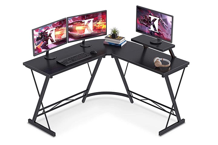 Casaottima L-Shaped Gaming Desk