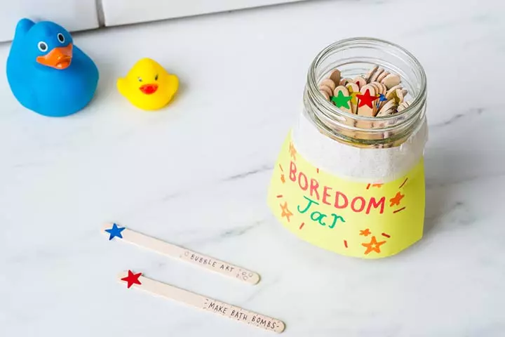 Create a boredom jar