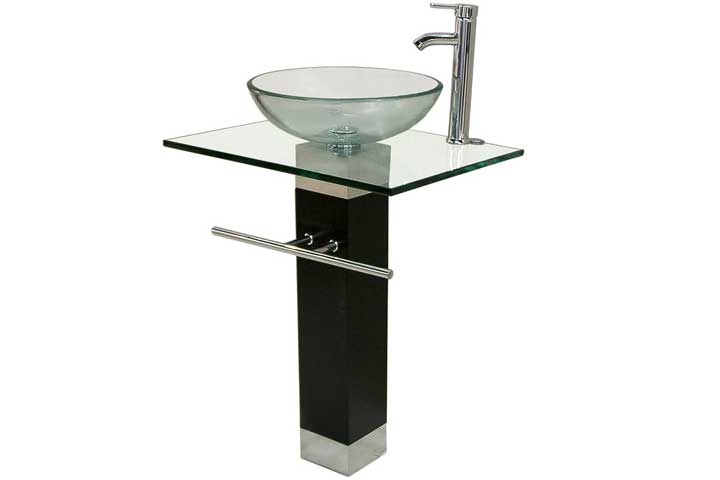Home Trendz Glass Vessel Sink