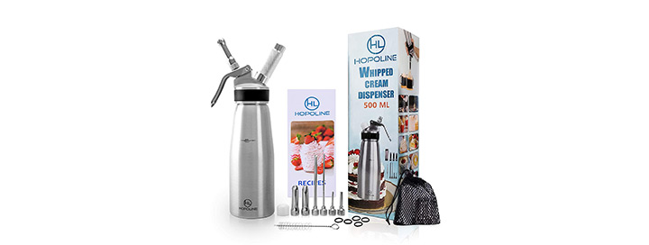 Chef Master 1 Liter Whipped Cream Dispenser