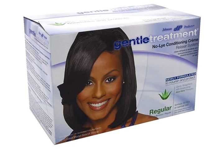 Johnson' s regular no-Lye conditioning creme relaxer system