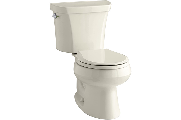 KOHLER Two-Piece Round-Front Dual Flush Toilet