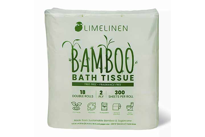Limelinen Bamboo Toilet Paper