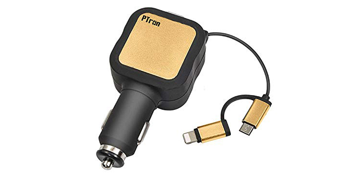 PTron Dynamite High-Speed Dual Port Car Charger