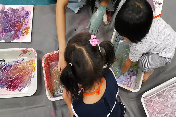 Paint them all activities for 2 year old