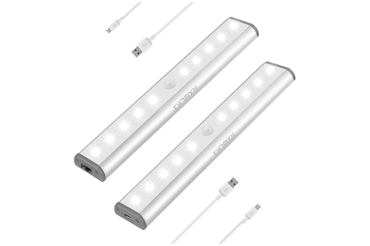 RXWLKJ Stick-On Anywhere LED Under Cabinet Lights