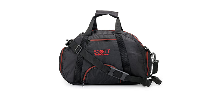 Scott International Sports Multipurpose Gym Bag And Casual Backpack