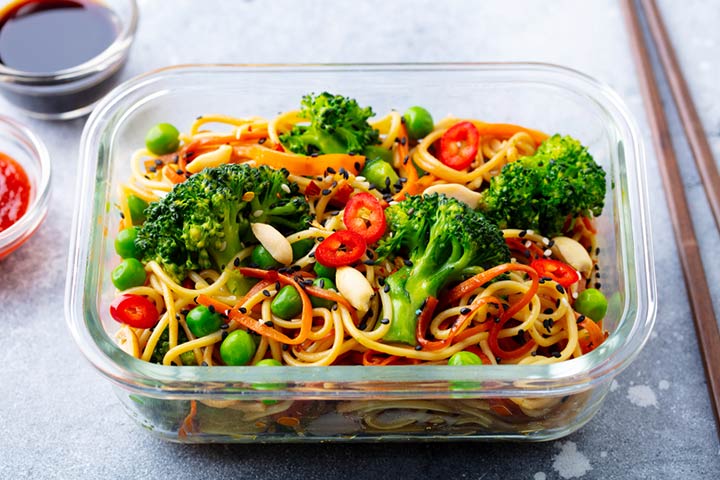 Stir-fry udon recipe for picky eating meals for kids