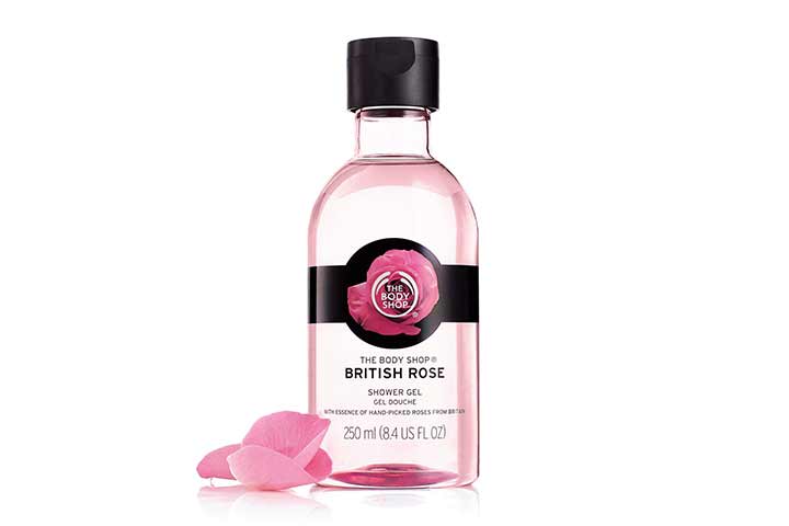 The Body Shop British Rose shower gel