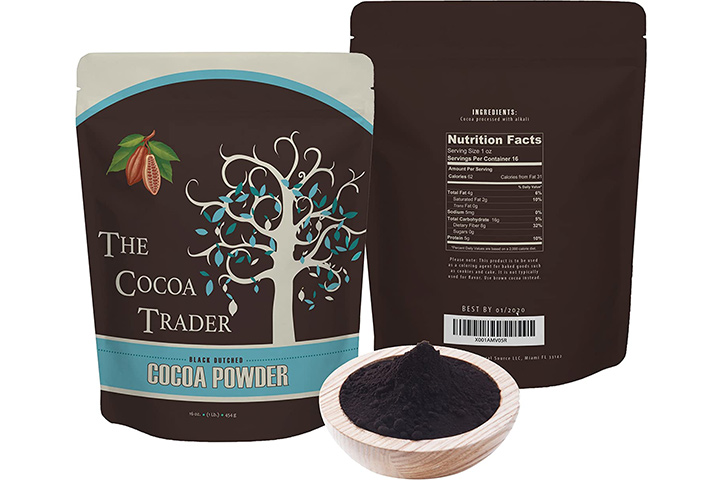 The Cocoa Trader Dutch Processed Black Cocoa Powder