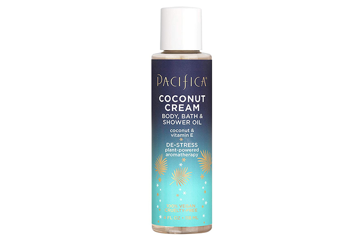 Pacifica Coconut Cream Body, Bath & Shower Oil