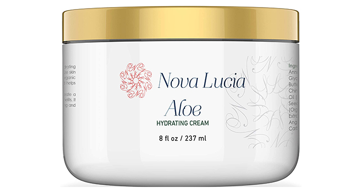 Nova Lucia Hawaiian Aloe Vera Face Moisturizer Wrinkle Night Cream