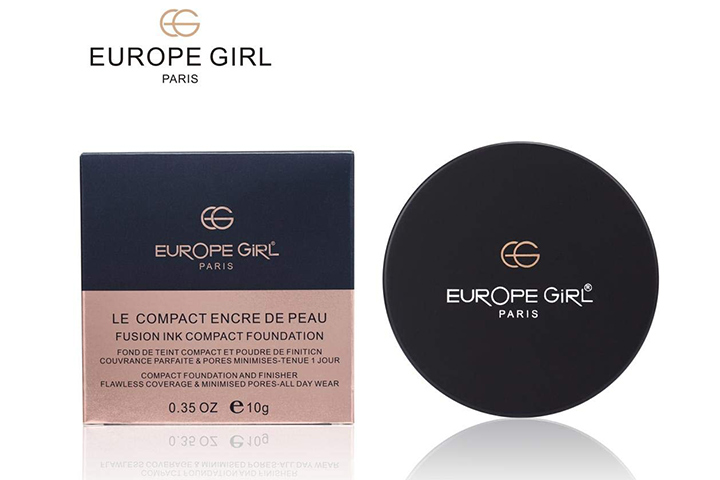 Europe Girl Compact + Foundation Powder