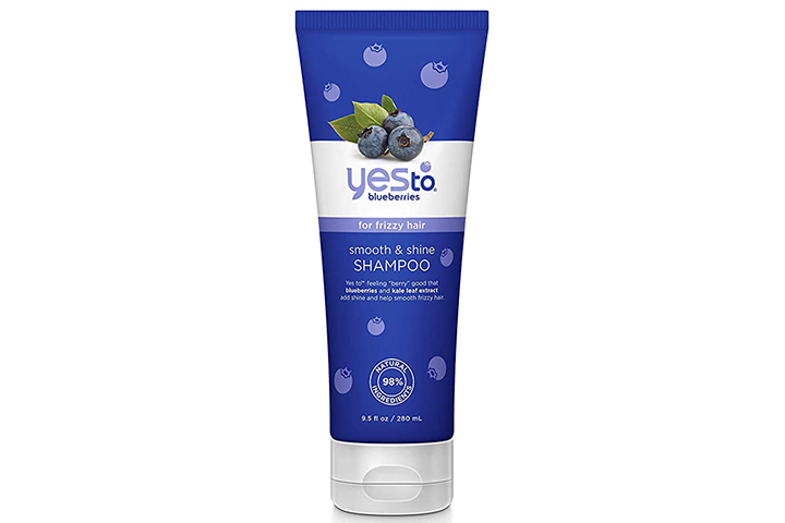 Yes To Blueberries Smooth And Shine Shampoo For Frizzy Hair