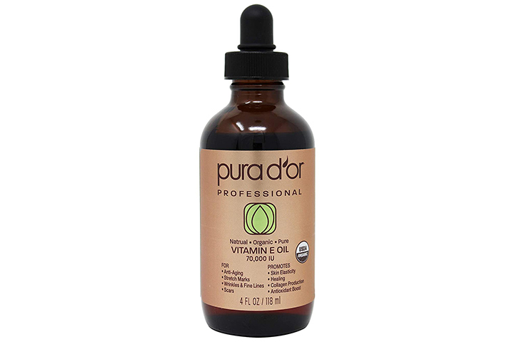 Pura D’or Organic Vitamin E Oil
