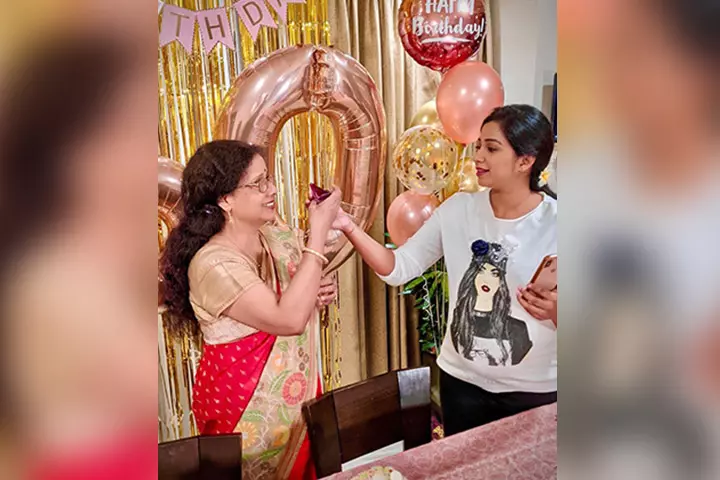 Ghoshal’s mother was a constant source of support and encouragement