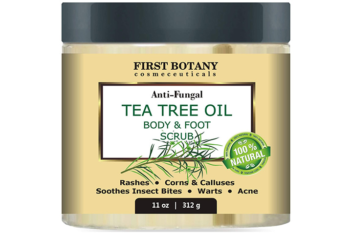 100% Natural Tea Tree Oil Body & Foot Scrub