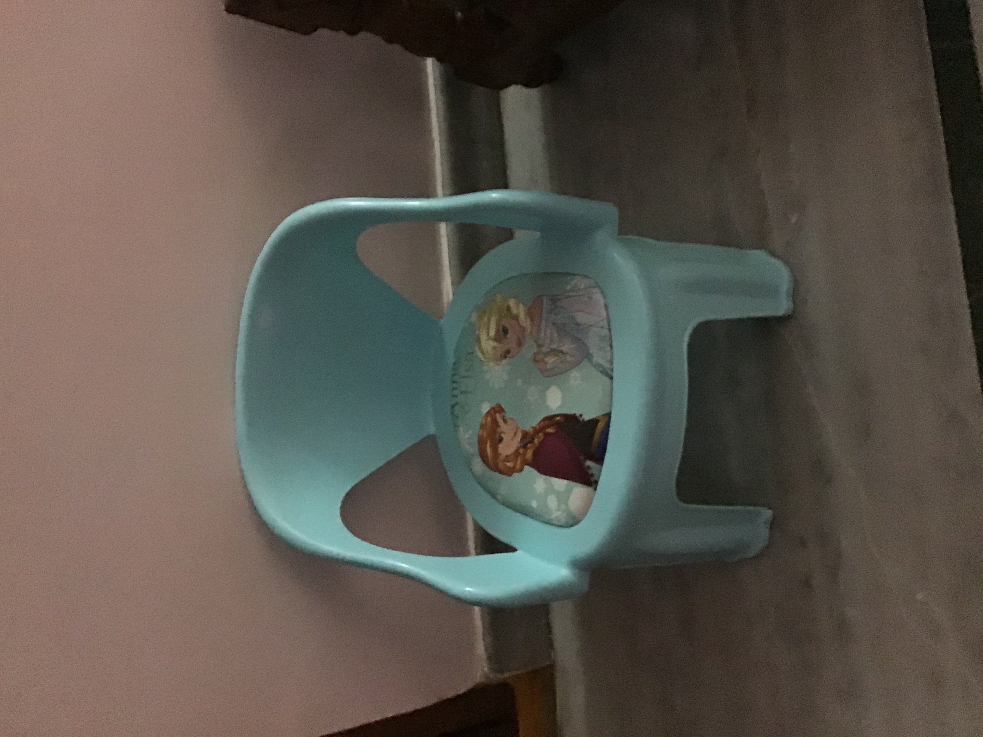TIED RIBBONS Soft Cushion Plastic Chair for Kids-Cute cute cute-By prashanthi_matli