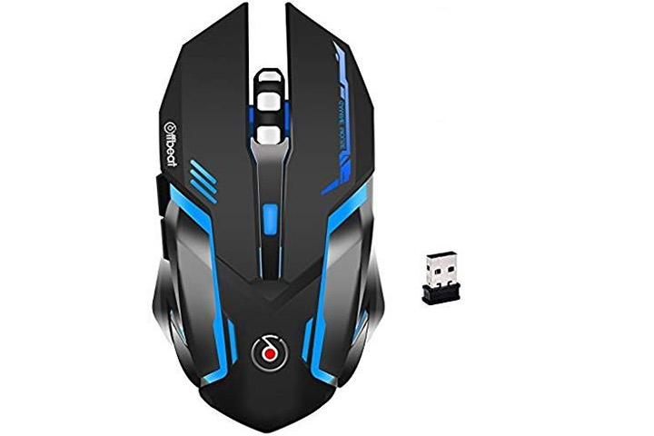 Offbeat Ripjaw Rechargeable Wireless Gaming Mouse