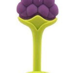 First Trend  Fruit Shape Silicone Teether-Grape shaped teether-By prashanthi_matli