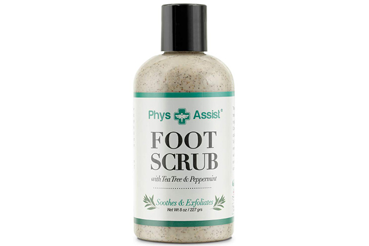 PhysAssist Foot Scrub With Tea Tree And Peppermint
