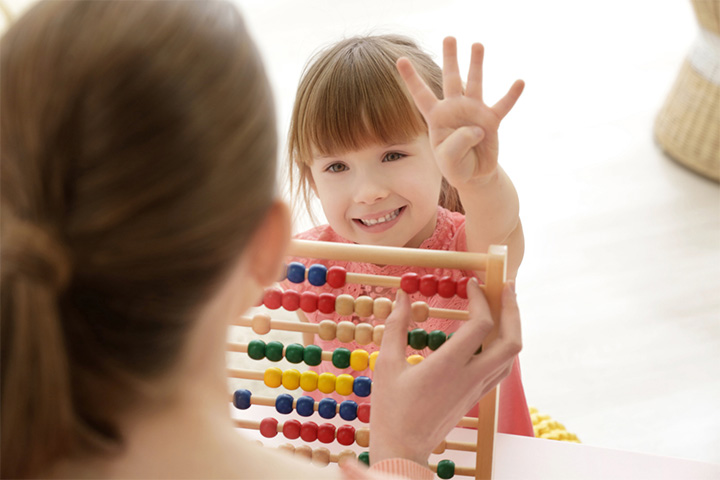 Abacus improves the ability to calculate mentally